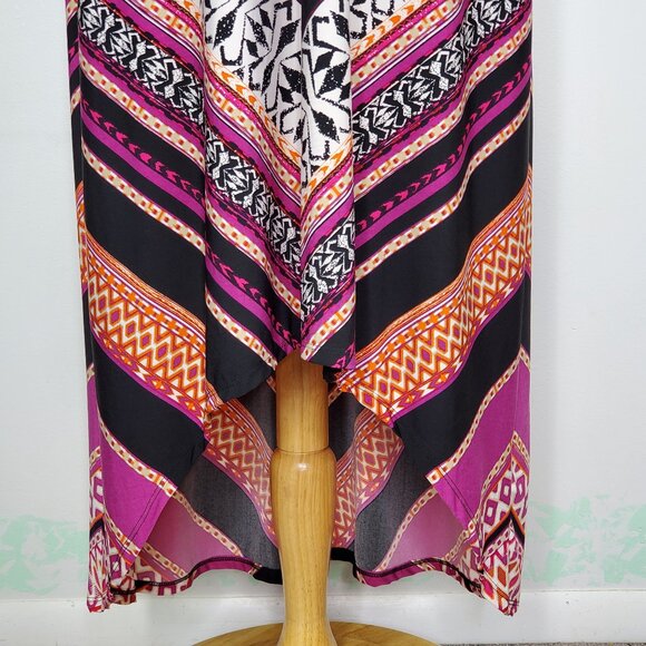 Studio One Empire Waist V-Neck Sleeveless Maxi Dress Style 50919X NEW NWT Size M - Picture 3 of 16